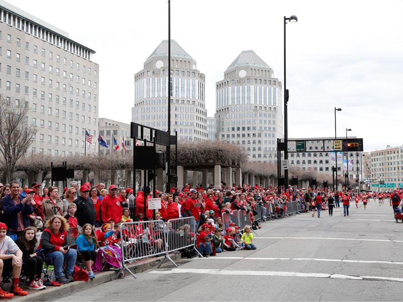 Cincinnati Reds Opening Day 2024 Parade ingrid jacquelynn